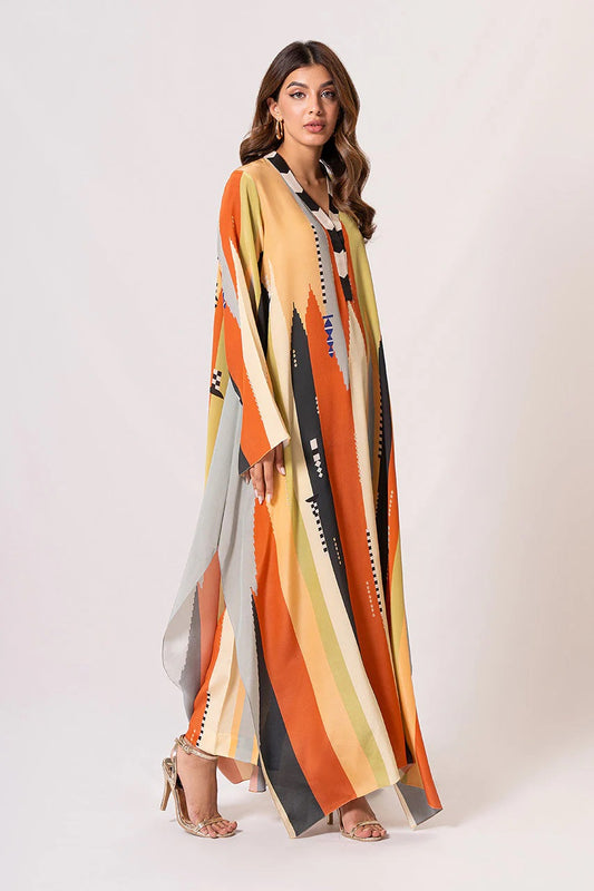 Desert Mirage Long Kaftan Dress