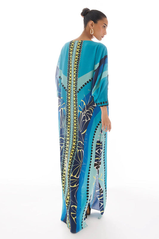 Ocean Breeze Soft BSY Crepe Kaftan